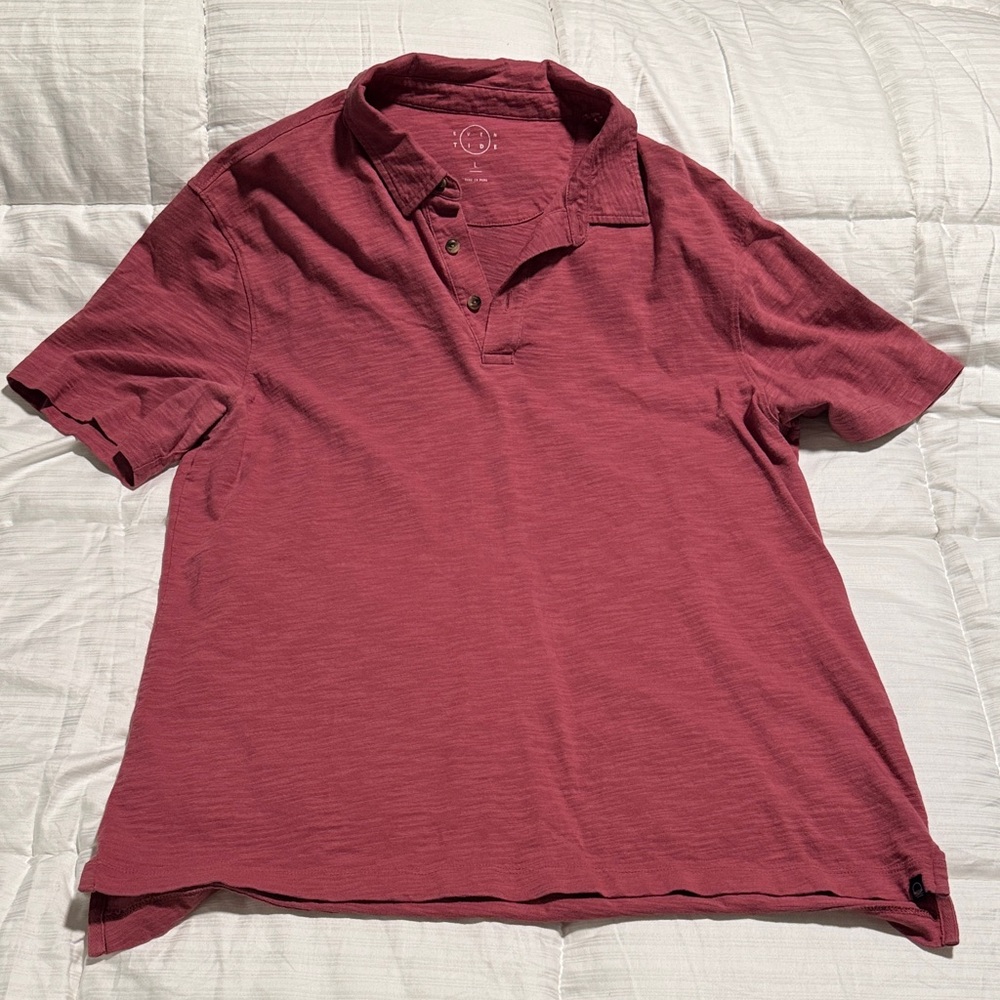 Classic Maroon Polo Shirt for Men